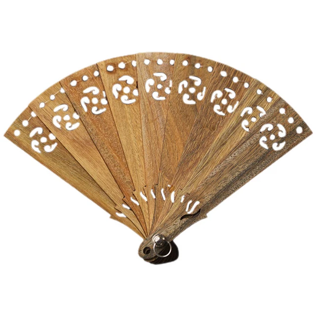 3 pz Mini Ciondolo Ventola Pieghevole A Forma Ornamento Da Appendere Mini Ventilatore Vintage