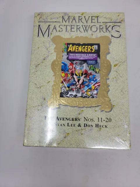 Marvel Masterworks Avengers Vol 9 ~ Hardcover New Sealed Gold Foil Ltd 160