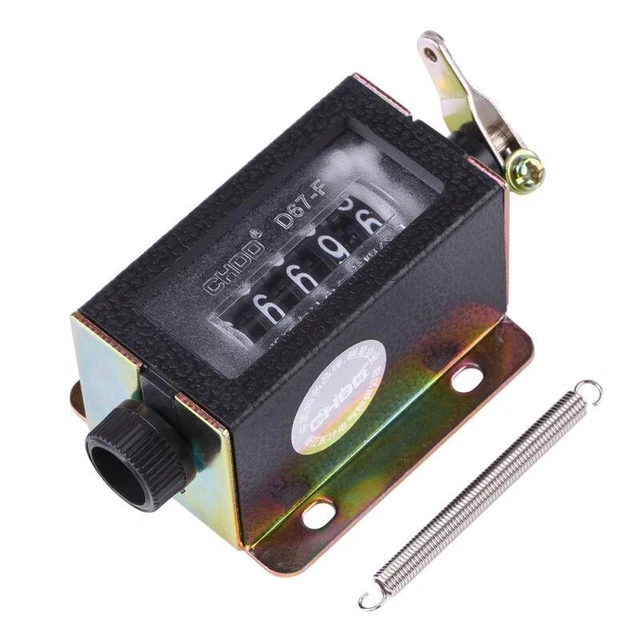 5-stelliger mechanischer Zähler, rücksetzbarer Ballenzähler