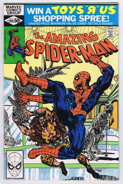 Amazing Spider-Man #209 VF/NM 1st appearance Calypso 1980 Marvel Comics