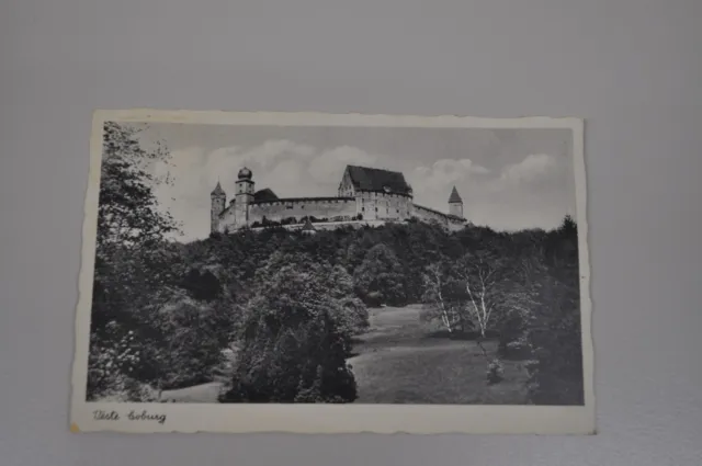 Veste Coburg in Bayern 1937 - gelaufene Postkarte/Ansichtskarte