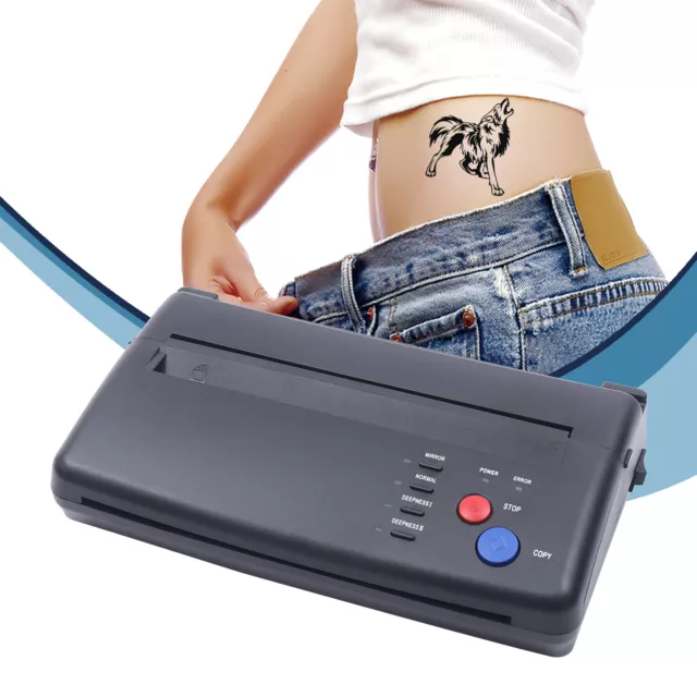 Máquina de transferencia de tatuajes fotocopiadora térmica impresora térmica A4 mezcla térmica