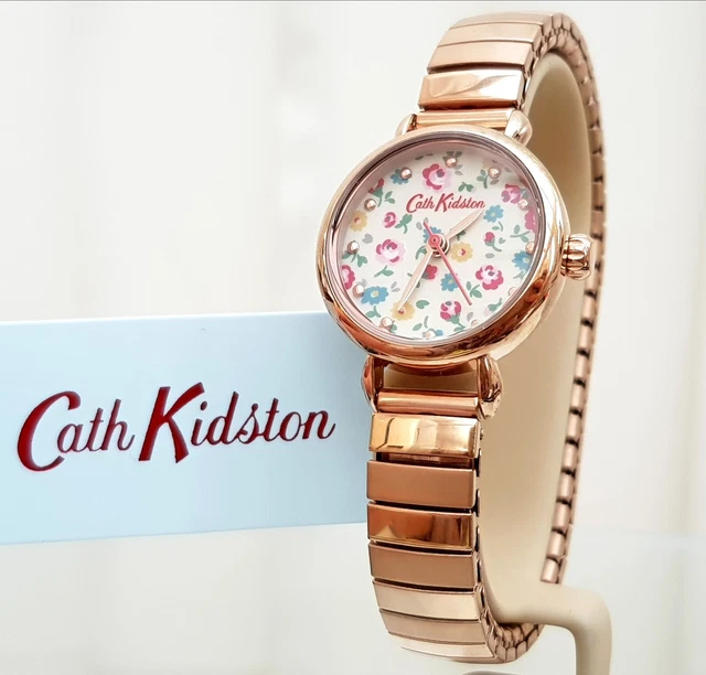 CATH KIDSTON Ladies Watch  Expandable bracelet Gold tone Elegant RRP £79 VGC