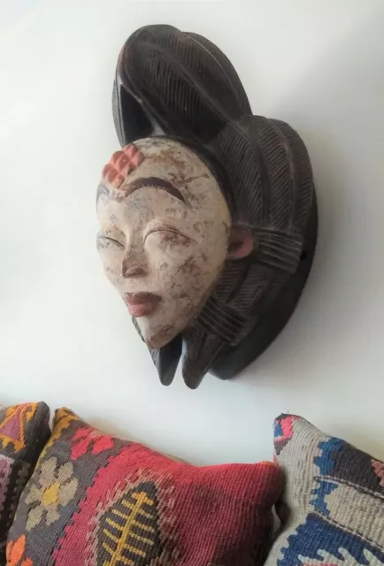 Punu Mask from Gabon, Africa