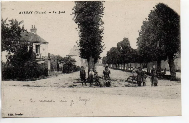 AVENAY - Marne - CPA 51 - le Jard