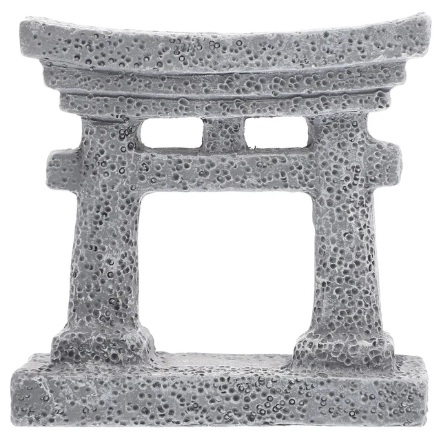 Mini House Accessories Decor Zen Garden Torii Gate Japanese Miniatures Bonsai