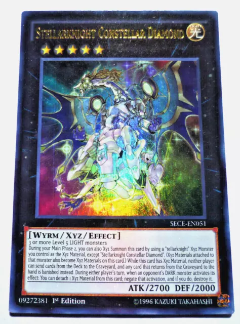 Carte Yu Gi Oh - STELLARKNIGHT CONSTELLAR DIAMOND -  SECE-EN051 -  ULTRA RARE