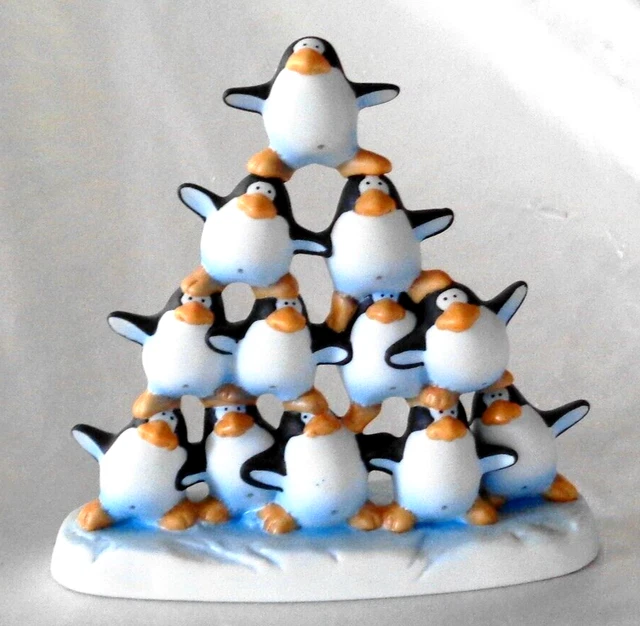 1997 You're The Tops Penguin Figures Statues Stewart Moskowitz Enesco 364576