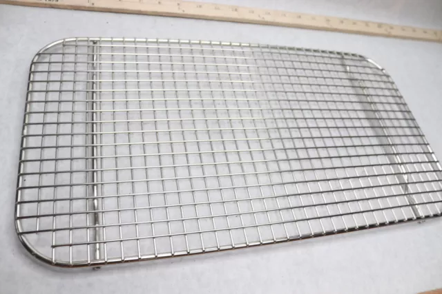 Wire Grate Stainless Steel Full-Size 18" x 10" x 3/4" 20028