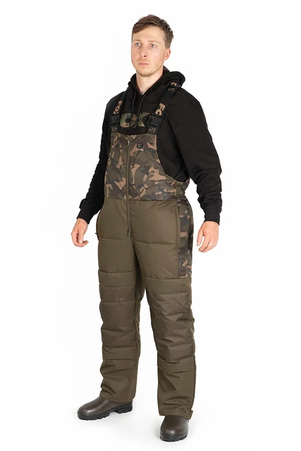 NEW Fox RS Quilted Salopettes / Rip Stop Material Carp Fishing Clothing