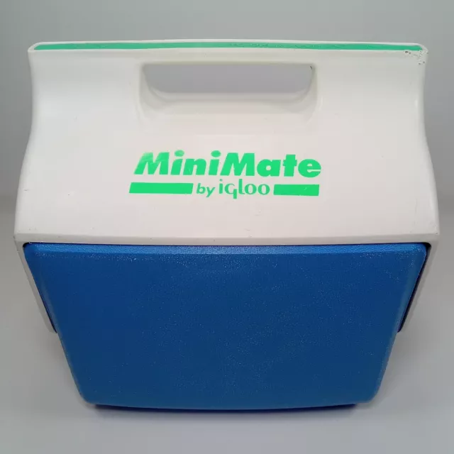 Retro Igloo Mini Fridge Model MIS129C-Blue 6 Can Beverage Mini Fridge  **Tested**