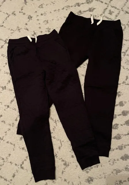 BOYS ATHLETIC WORKS Lot Of 2 Pairs Of Black Quilted Pants Size XXL 18  $15.00 - PicClick