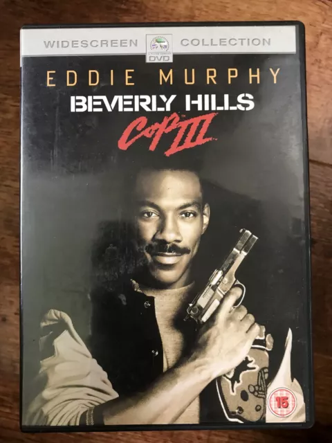 Beverly Hills Cop 3 DVD 1994 III Eddie Murphy Action Comedy Film Movie