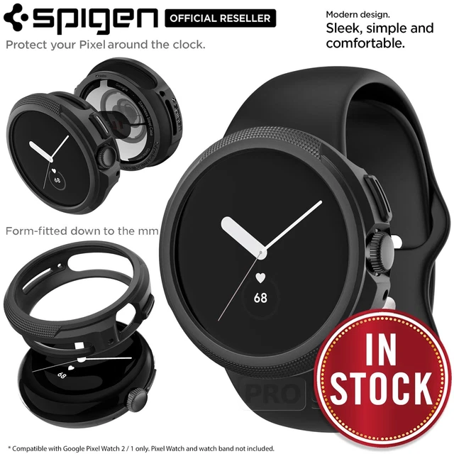 For Google Pixel Watch / 2  Case Genuine SPIGEN Liquid Air Armor Slim TPU Cover