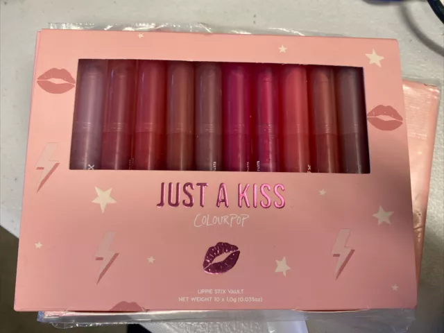 Colourpop Value Set Lippie Stix Just a Kiss  New in box