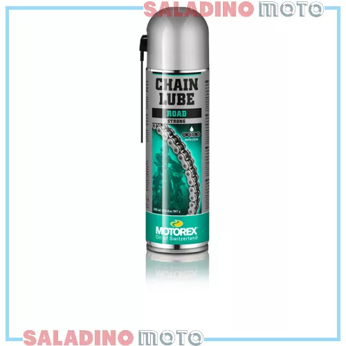 Motorex Chain Lube Road Lubrificante Grasso Spray Catena 500Ml 7611197161059