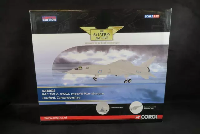 Corgi Aviation Aa38602 Bac Tsr-2 Xr222 Imperial War Museum, 1/72, Mib!