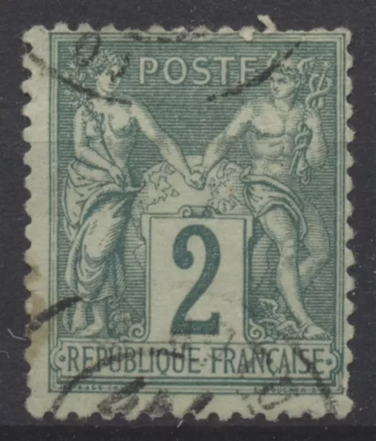 701296) Frankreich Nr.57II gestempelt
