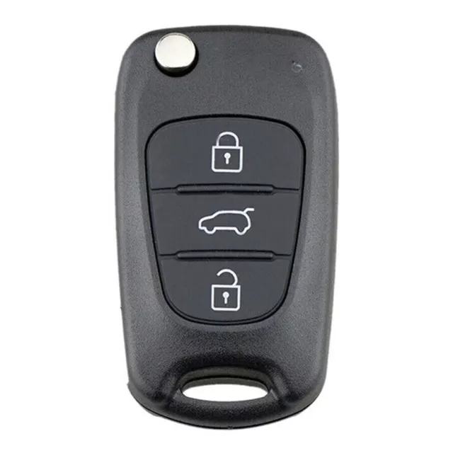 3 Button Flip Key Fob Case Shell Cover For Hyundai I20 I30 X35 IX20 Veloster