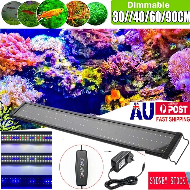 Fish Tank Lights Bar Lamps LED Waterproof 40~90 For Full Spectrum Aquarium Plant
