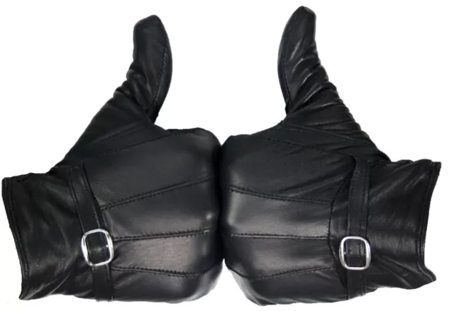 Ladies Leather Gloves Women Real Soft Fleece Lined Winter Casual Driving Warm