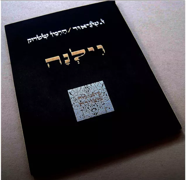 1923 Jewish STRUCK ART BOOK Wilna LITHUANIA Lithographs JUDAICA Hebrew SHNEOUR