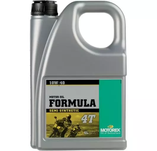 New Motorex Mx 10W40 4T Formula Semi Synthetic Motor Oil 4L - Motorcycle