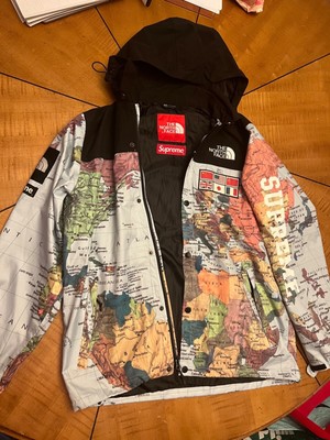 SUPREME NORTH FACE Map Jacket Atlas 