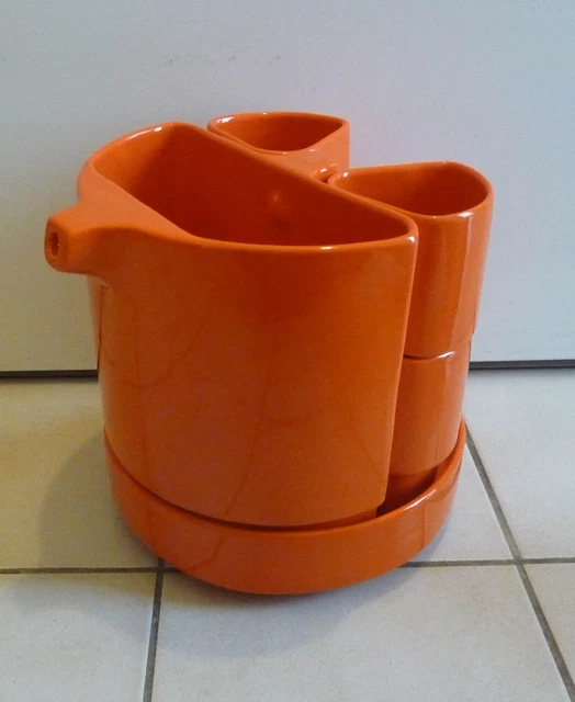 SERVICE A ORANGEADE    Vintage An 70's de Georges LANTERI pour ARP