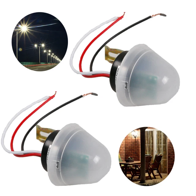 thumbnail image 2 of 12V 10A Light Sensor Auto Control Switch – Street Light Day Off Night On, DC/AC 2 of 4