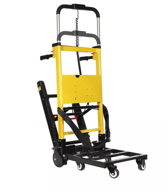 Folding Electric Stair Climbing Hand Truck Warehouse Dolly Cart 440lbs. Max Load