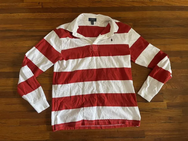Polo Ralph Lauren Big Boys Striped Rugby Shirt XL