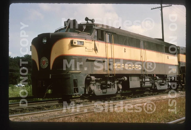 Duplicate Slide SAL Seaboard Air Line ALCO FA1 4201 In 1965