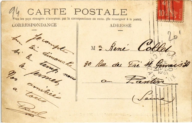 CPA AK Vincennes Restaurant de la Porte Jaune FRANCE (1283195) 2