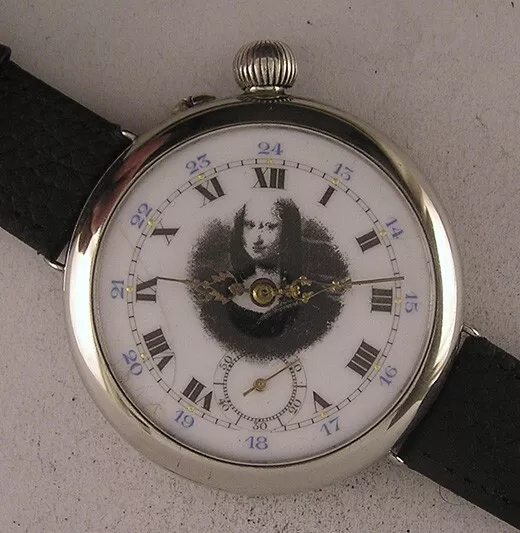 Vintage  120 Years Old Cylindre 1900 French  Wrist Watch  A++ Serviced