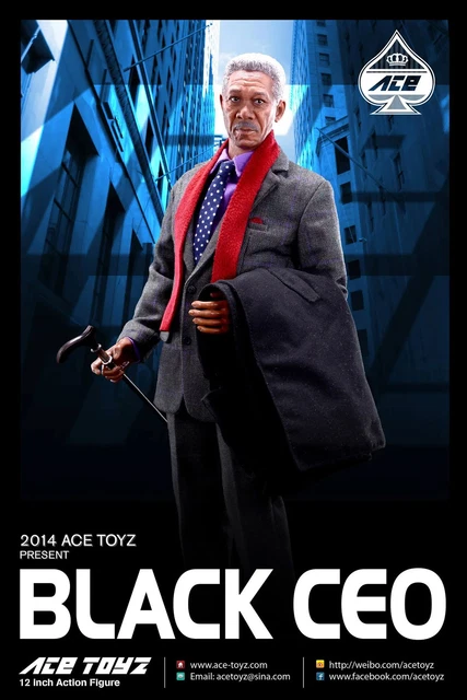 アメコミ ACE TOYZ 1/6 THE CEO AT-001 BATMAN ACE TOYZ AT-001 Black CEO - Lucius Fox 