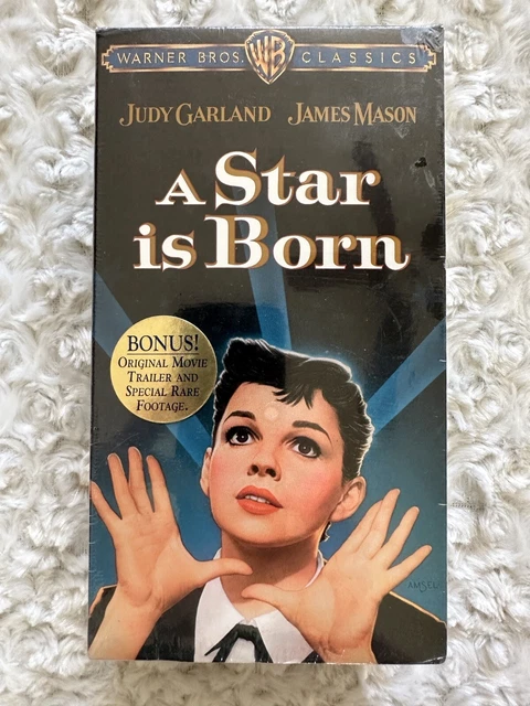 A STAR IS Born (VHS, 1999) Judy Garland James Mason Movie Warner Bros