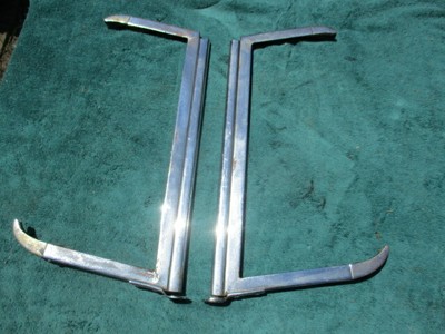 1920'S-1930'S WIND WING brackets for dual windshield cars vintage $225.