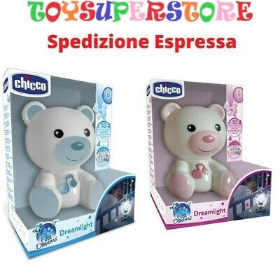 Chicco Chicco Gioco Orsetto grigio Arcobaleno Proiettore Musicale con Luci e Suoni 