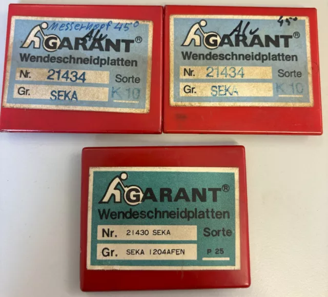 SEKA Schneidplatten von GARANT