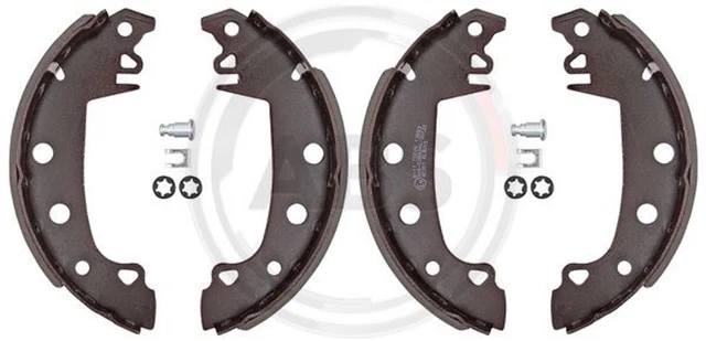 Kit ganasce freno A.B.S. 8111 per PEUGEOT FIAT SEAT SOLENZA 228 131 1300 33 17 204