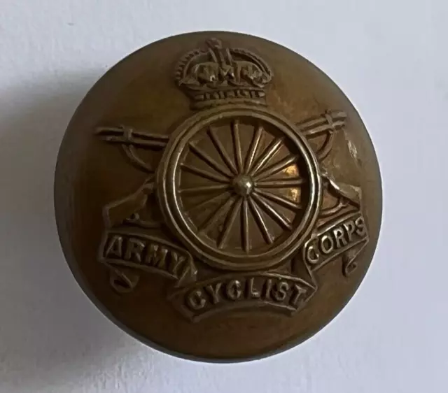 WW1 Army Cyclist Corps Button 25 mm Armfield & Co