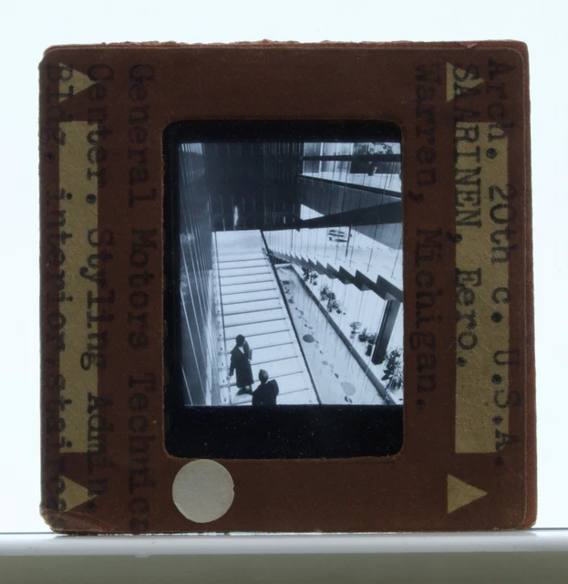 Eero Saarinen 35mm Esco Slide Photograph Warren Michigan General Motors Styling