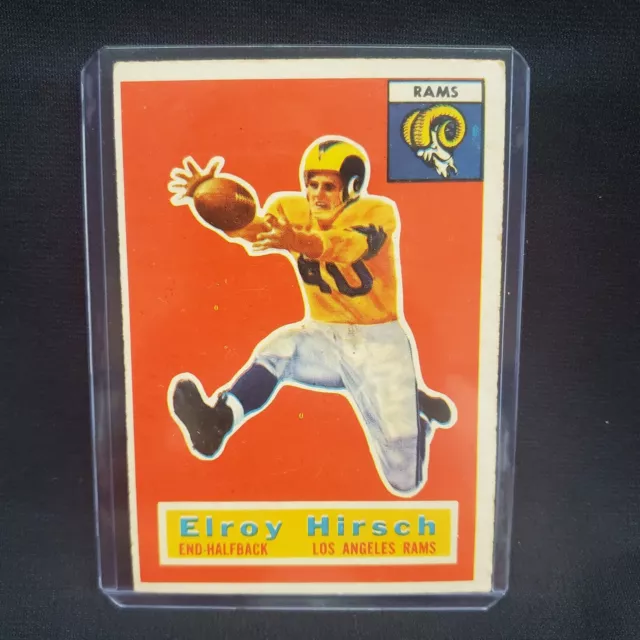 1956 Topps Football #78 Elroy 'Crazy Legs' Hirsch Los Angeles Rams