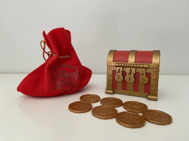 DISNEY FAMOSA HERO’S Very Rare Robin Hood Treasure Chest Money Bag ...