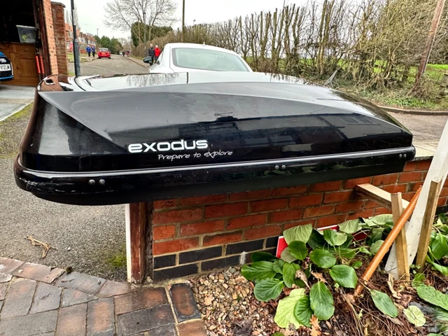 EXODUS ROOF BOX 470L Gloss Black 259.99 PicClick UK