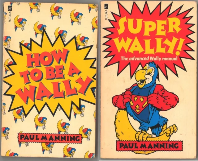 How To Be A Wally 2 Book Bundle Comedy Humor Paperback by Paul Manning