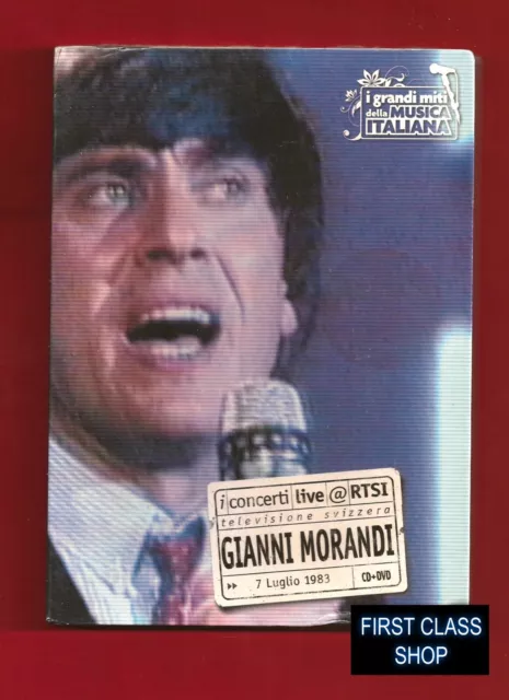 Gianni Morandi I Concerti Live July 7, 1983 (Cd + Dvd) New Sealed (Sealed)