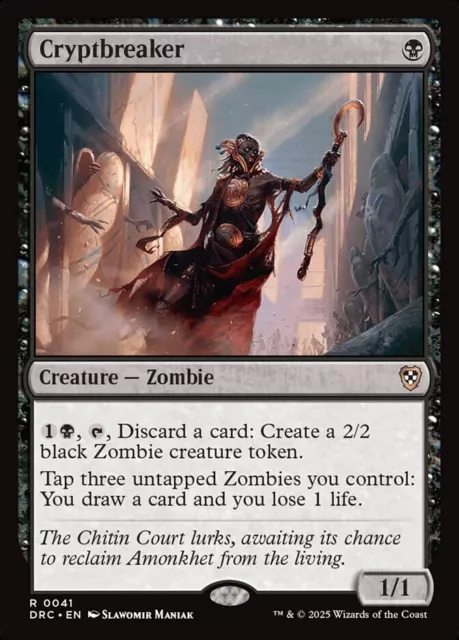 Dread Wanderer 1x FOIL AKH MTG Amonkhet Rare MINT black Dread Wanderer 1x FOIL AKH MTG Amonkhet Rare MINT black