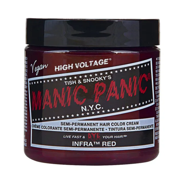 Manic Panic Semi-Permament Hair Color Cream 4oz (16 Infra Red)